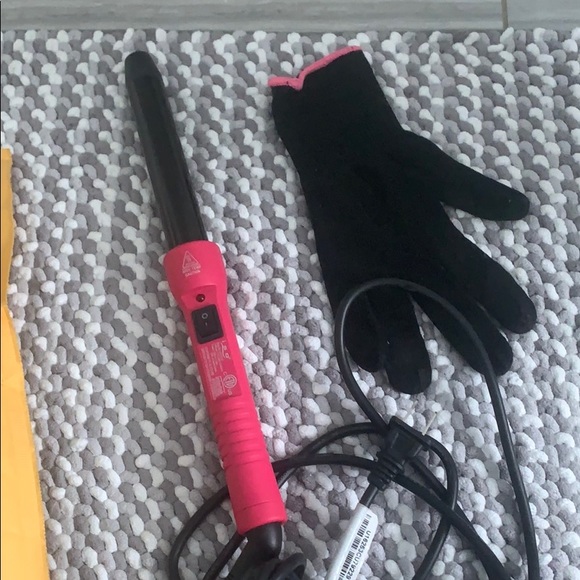 Curling wand with glove - Picture 1 of 1